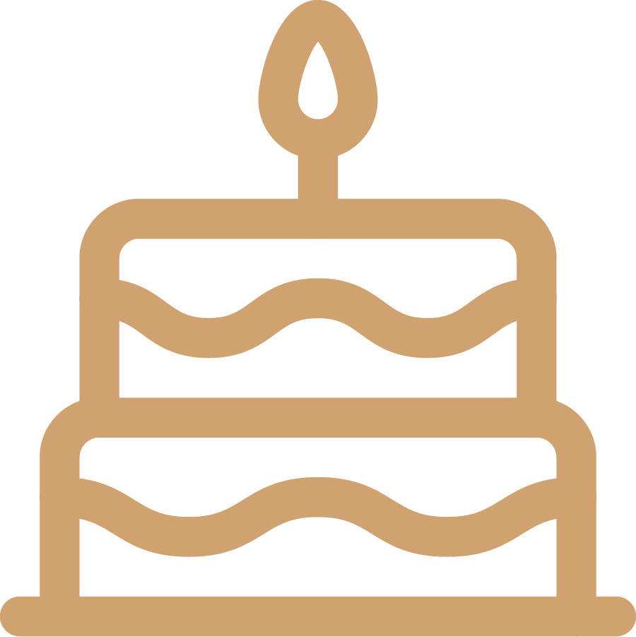 Bolos de aniversário